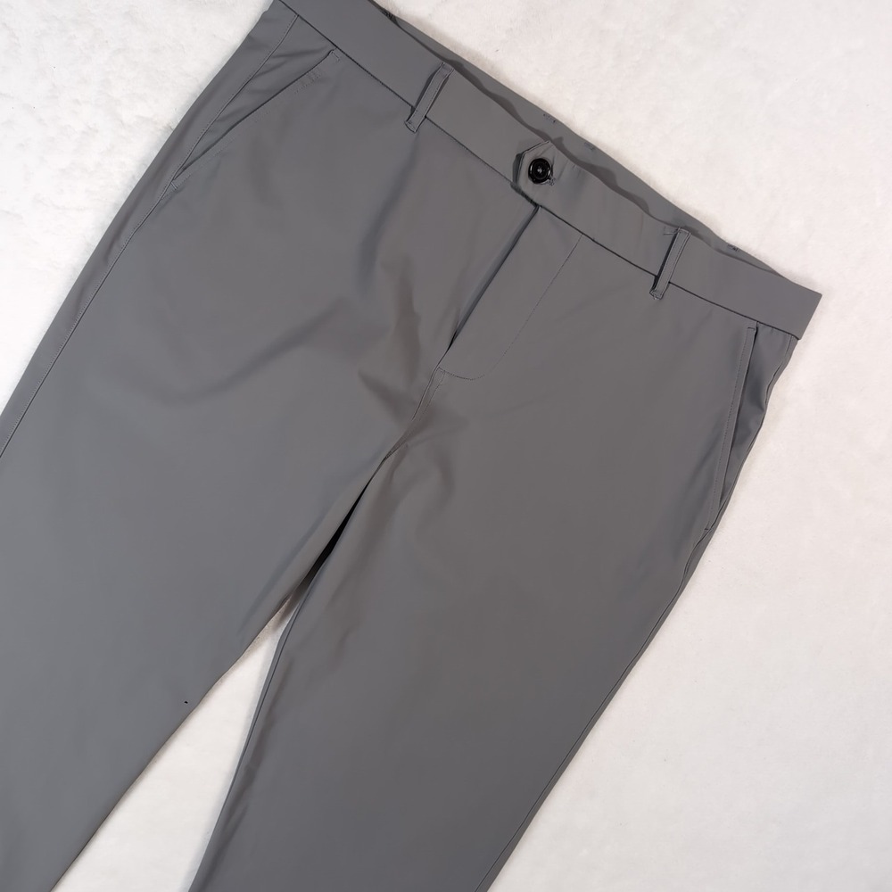 Greyson Montauk Pants Mens‎ 38 Gray Performance Stretch Golf Activewear Chino
